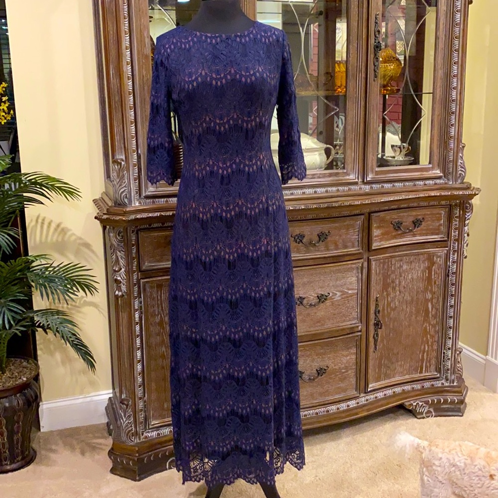 Dainty Jewells Navy Dress